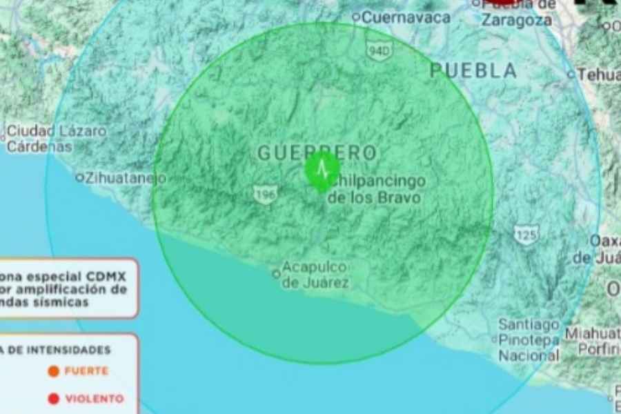 Tras sismo en Guerrero, se han registrado 420 réplicas, la mayor de 4.7