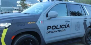 asalto a tienda Santiago Nuevo León