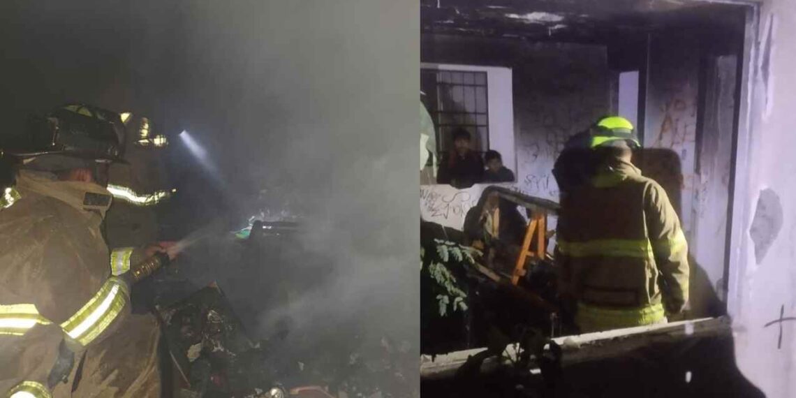 Victoria controlan incendios en viviendas