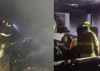 Victoria controlan incendios en viviendas