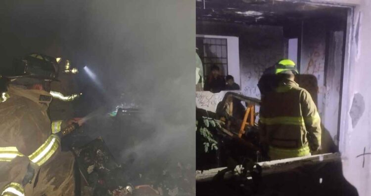 Victoria controlan incendios en viviendas