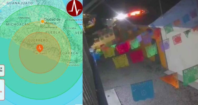 Video del sismo en Guerrero temblor