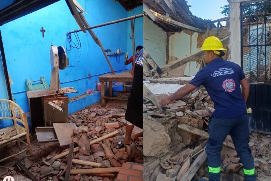 Video del sismo magnitud 6.5 en Guerrero