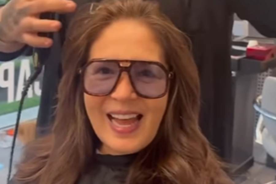 Yolanda Andrade reaparece desde el salón de belleza tras polémica