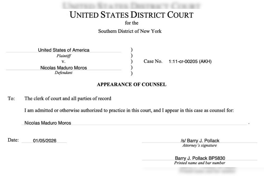 abogado de Nicolás Maduro