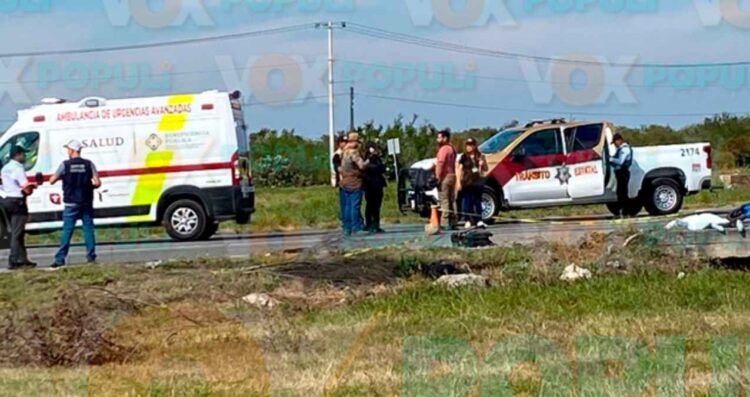 _accidente en Rumbo Nuevo Victoria