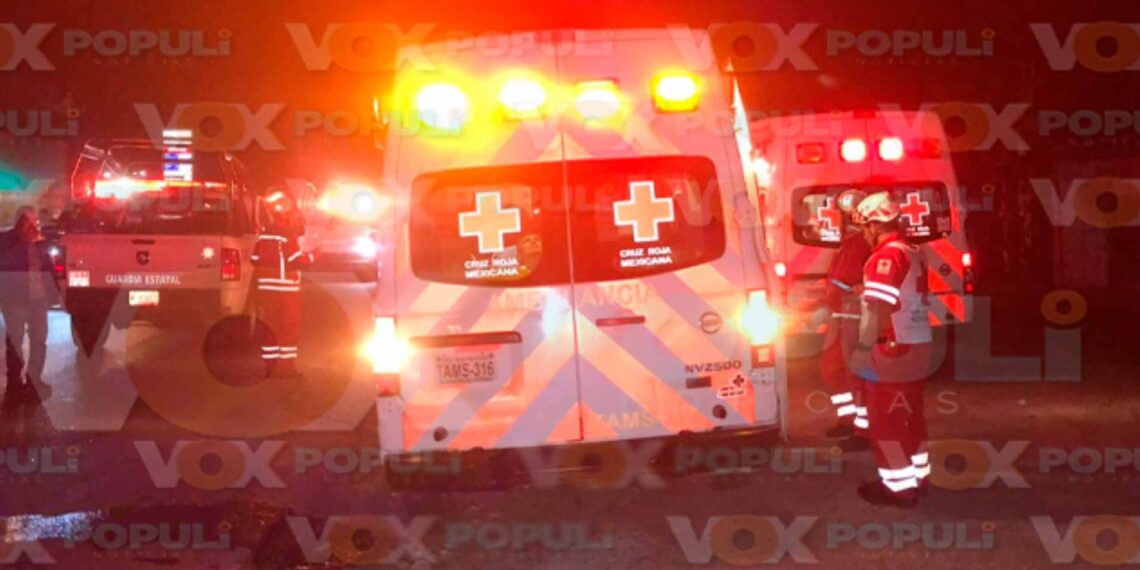 accidente en la Victoria a Monterrey heridos
