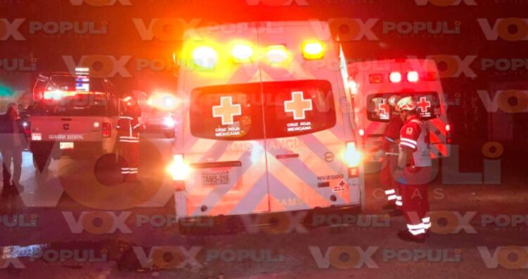 accidente en la Victoria a Monterrey heridos