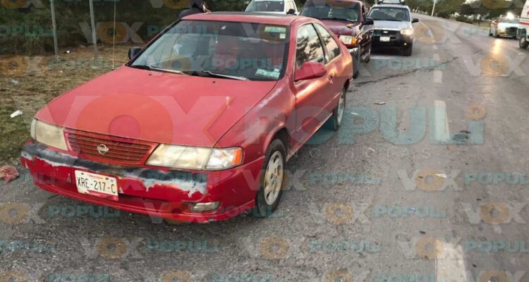 accidente múltiple hoy en Victoria