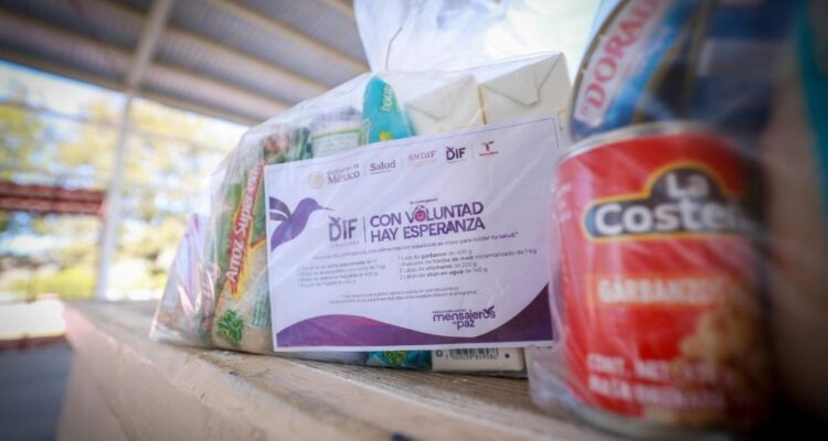 canasta alimentaria DIF Tamaulipas