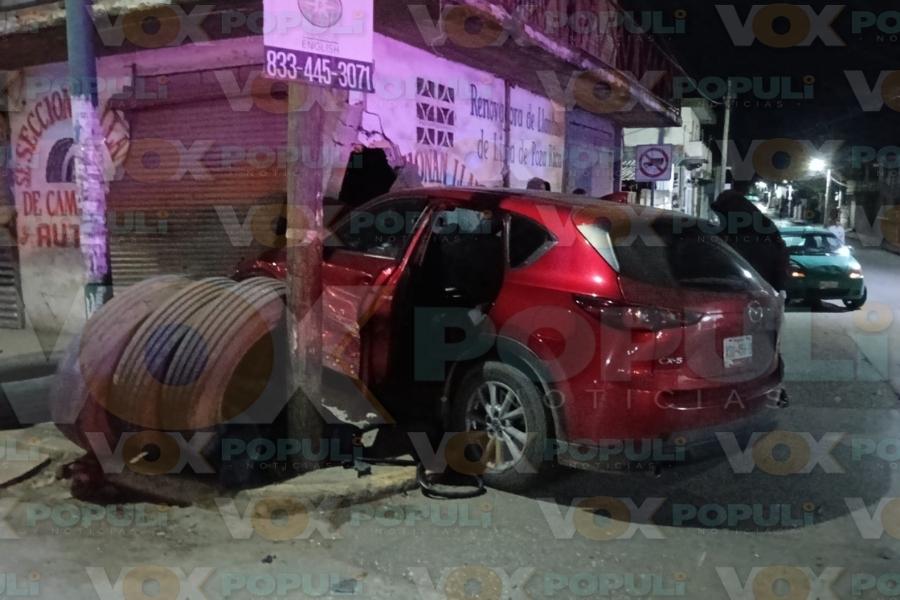 choque camioneta vulcanizadora altamira