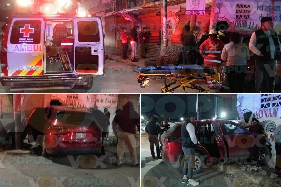 choque camioneta vulcanizadora altamira