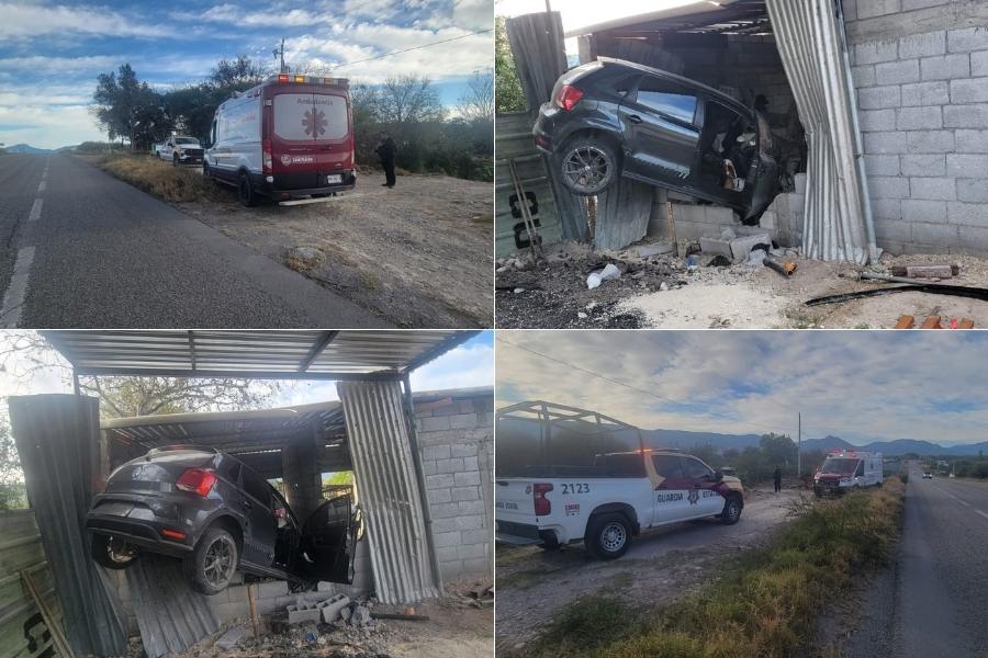 choque carretera 101 en Jaumave