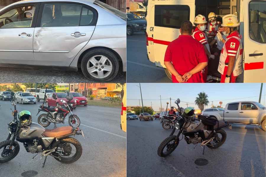 choque con motociclista en Victoria (1)