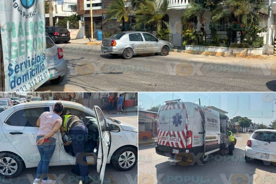 choque en la vicente guerrero en madero