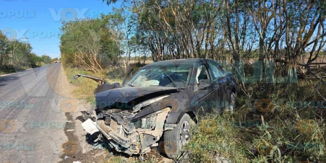 choque en sendero nacional de matamoros