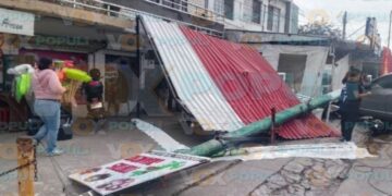 choque taquería Tampico