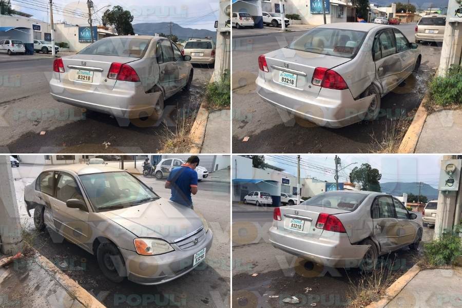 choque y fuga hoy en Ciudad Victoria