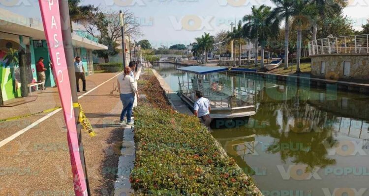 cuerpo en descomposición canal Tampico