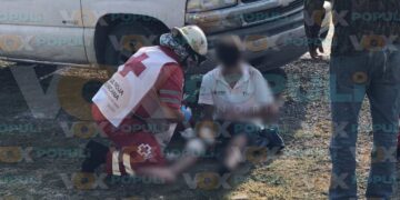 derrape de motocicleta en ejido la misión en victoria