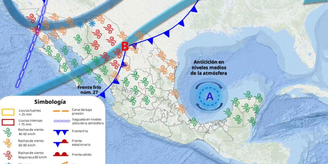 descenso de temperatura este jueves