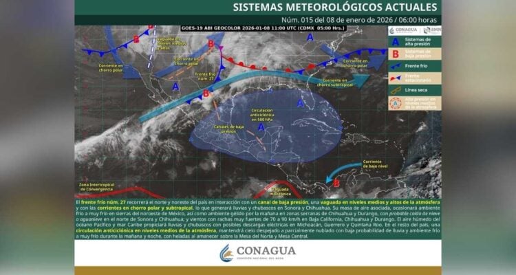 descenso térmico en Nuevo Laredo 2026
