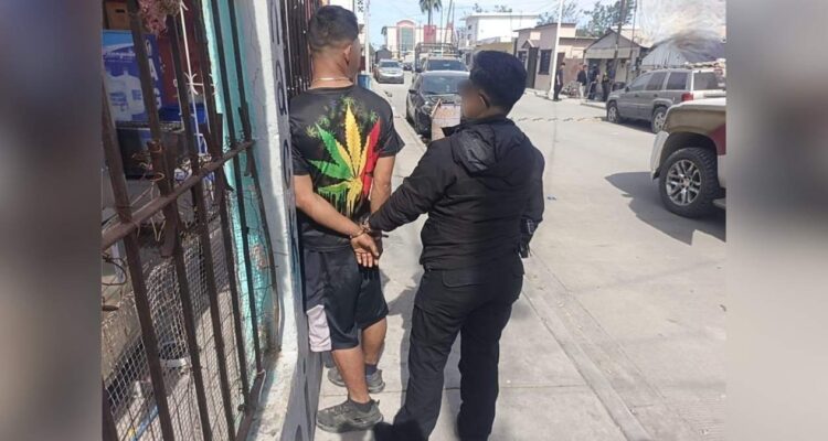 detenido con drogas en reynosa