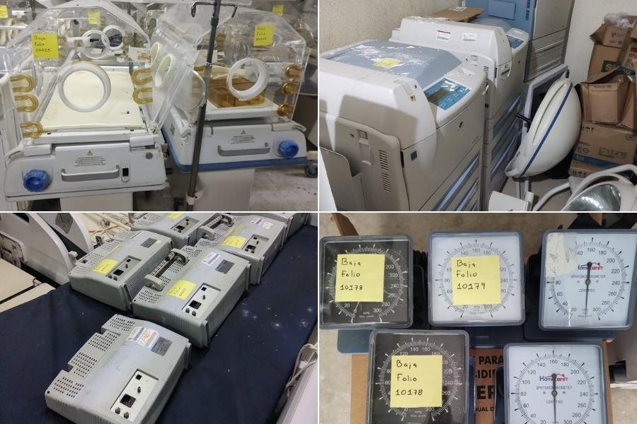 equipo biomédico obsoleto tamaulipas