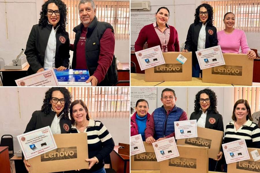 equipo centro de maestros en madero