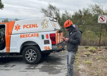 extraviado en el Cerro del Topo Chico
