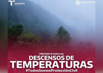 frente frío 30 tamaulipas