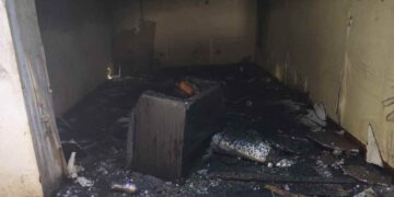 fuego en San Nicolás