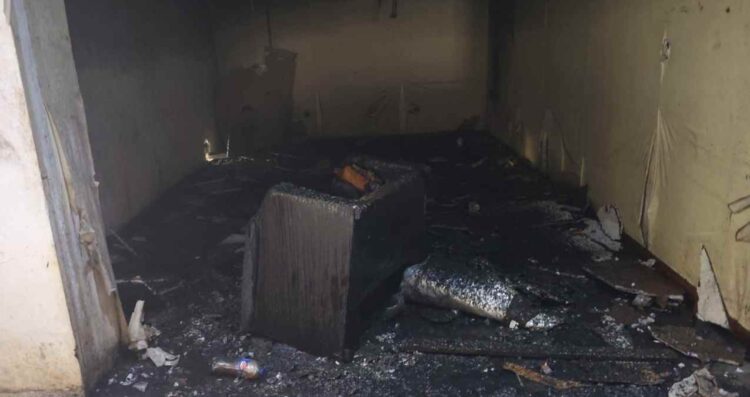 fuego en San Nicolás
