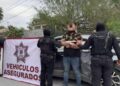 hombre persecución en Reynosa