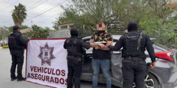 hombre persecución en Reynosa