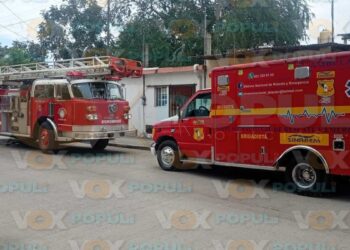 incendio hoy en colonia de Tampico