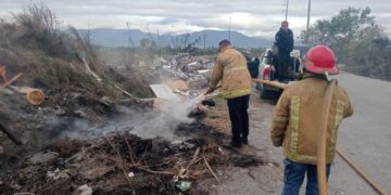 incendios por quema de basura en Victoria
