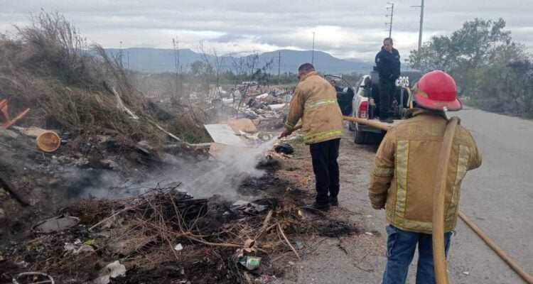 incendios por quema de basura en Victoria