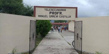 infraestructura telesecundaria Manuel García