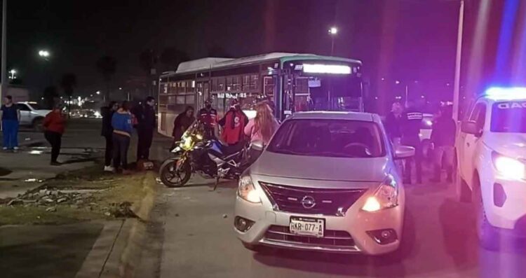 _lesionadas atropelladas en Monterrey