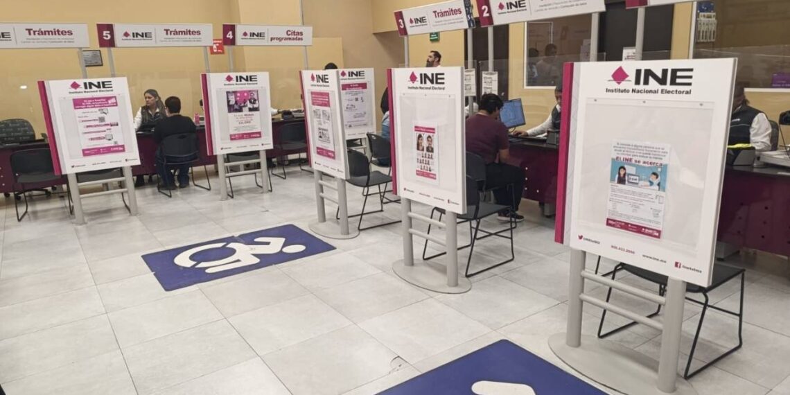 módulos del INE Tamaulipas