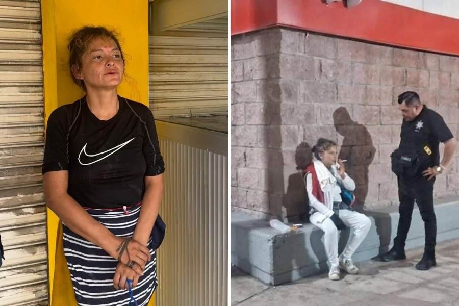 mujer agresiva Tampico