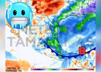 nuevo frente frío enero tamaulipas