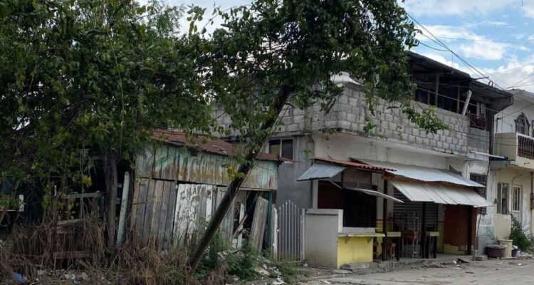 postes en mal estado Ciudad Madero
