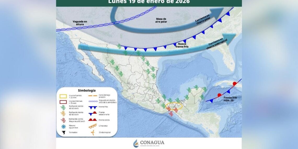 pronóstico del clima en enero victoria