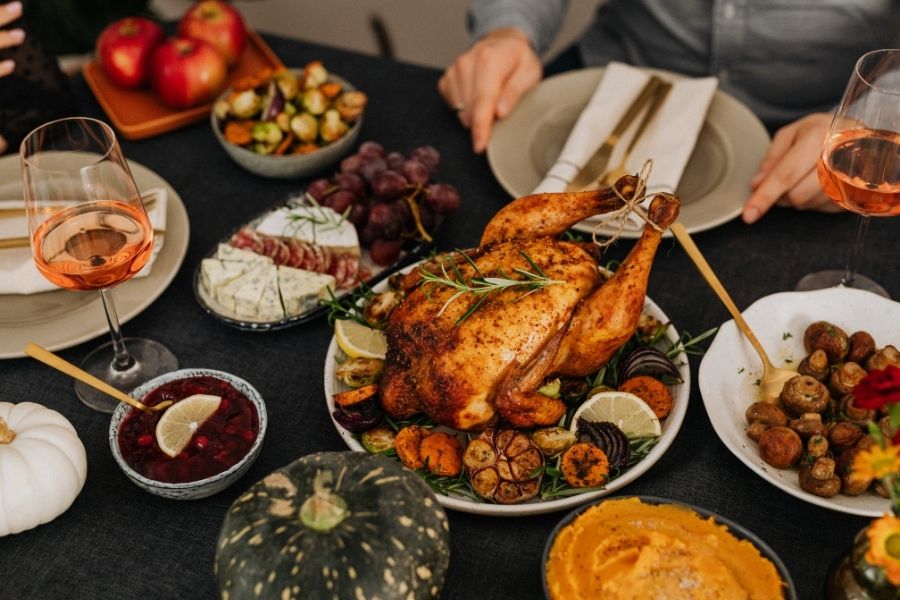 recalentar comida de fin de año