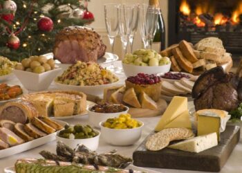 recalentar comida de fin de año