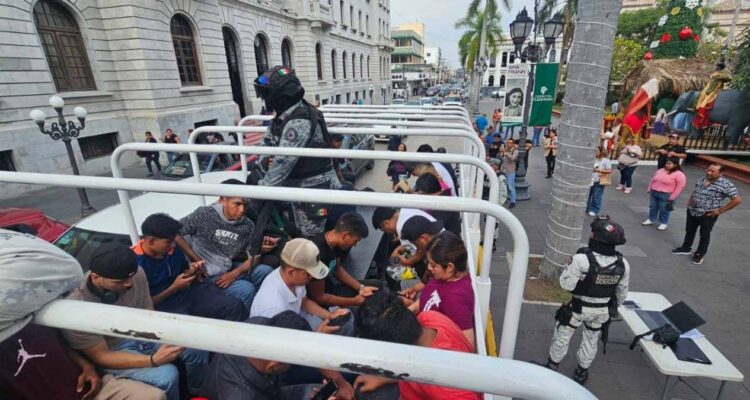 reclutamiento para la Guardia Nacional en Tampico