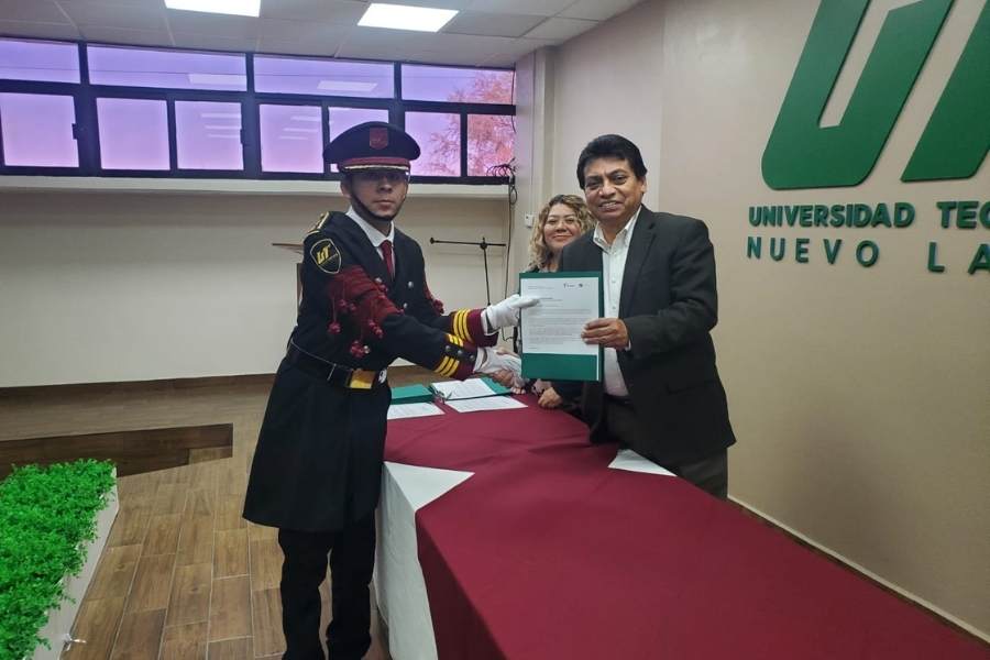 reconocimiento a banda de guerra utnl