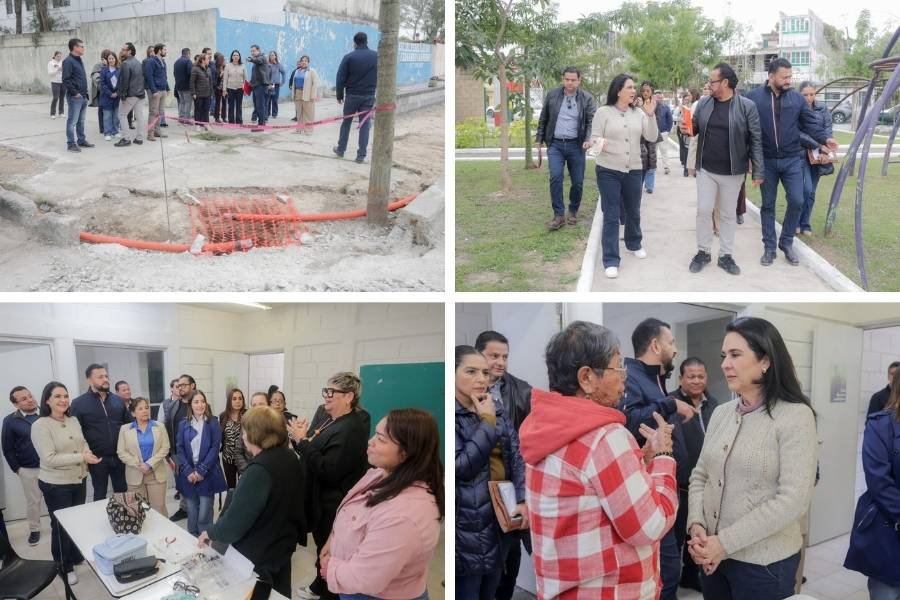 rehabilitación Plaza Centenario Tampico